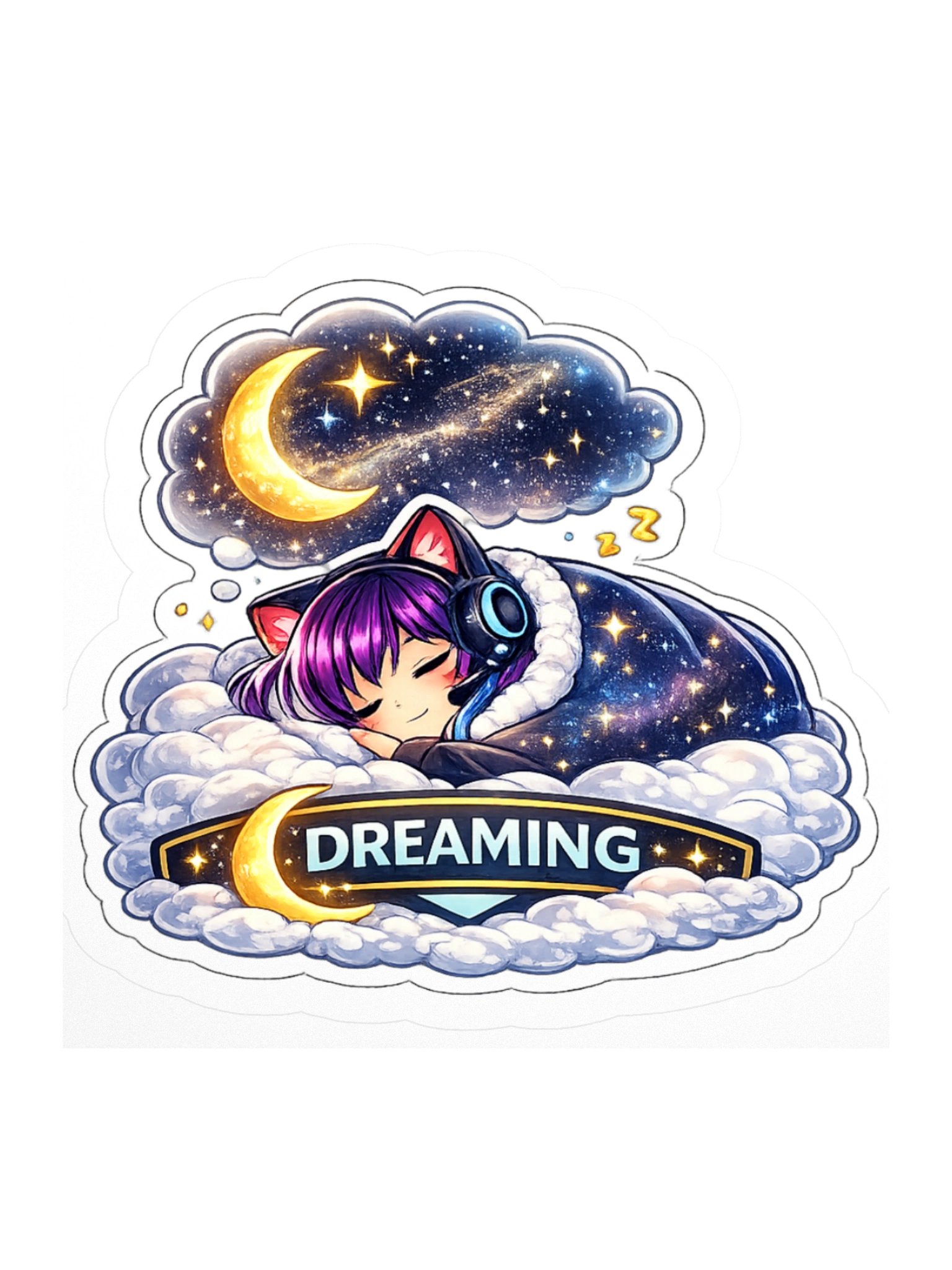 • AKC // Callie Sticker DREAMING | Callie Emote Badge Series product image (1)