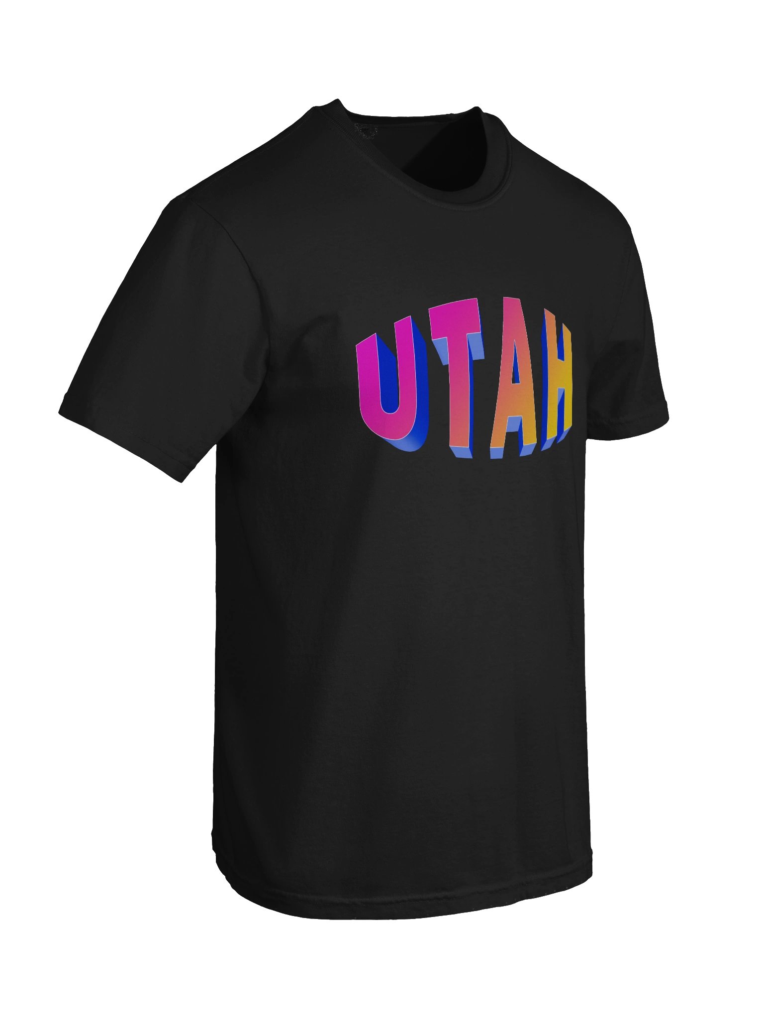 UTAH 3D gradient Tee product image (8)
