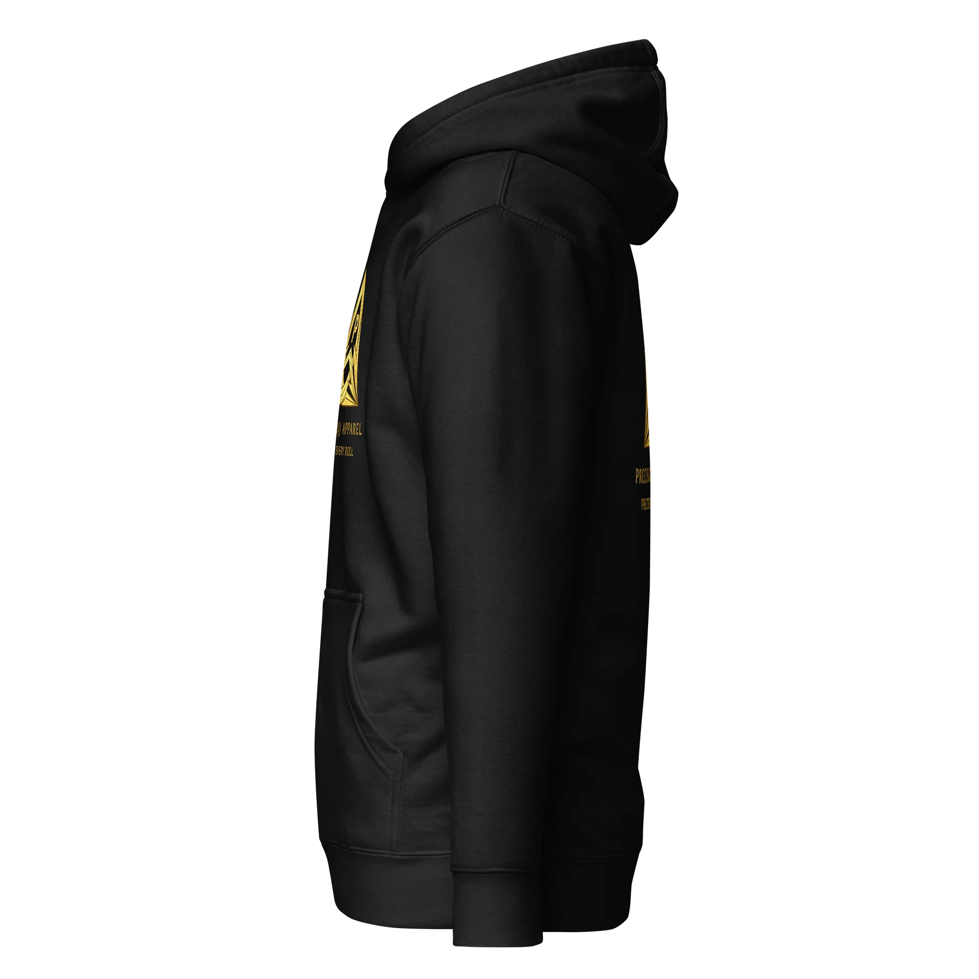 Precision BJJ Signature Black Hoodie product image (3)