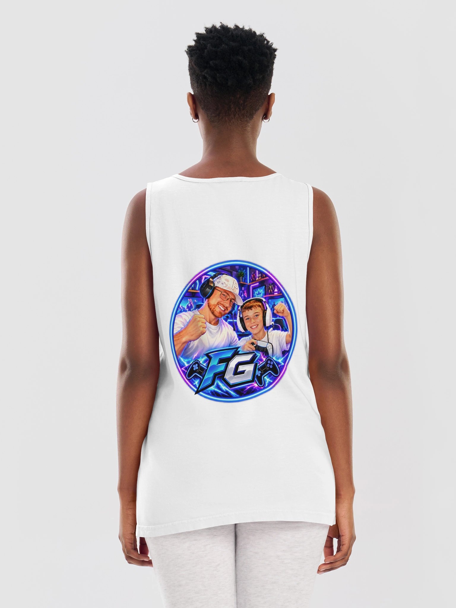 Freefalln Gamers Logo and Profile Picture Tank Top product image (138)