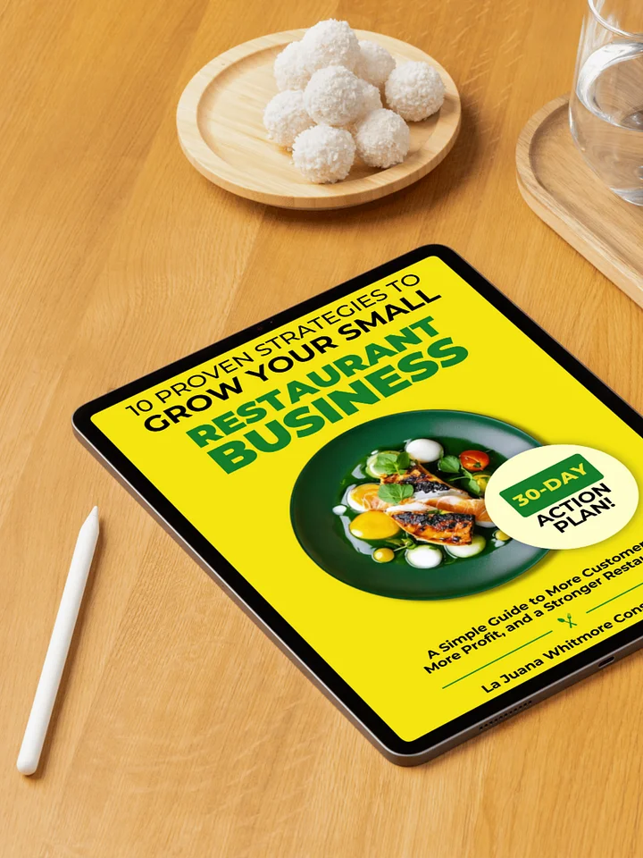 10 Proven Strategies to Grow Your Small Restaurant Business - eBooklet Download (EPUB) product image (1)