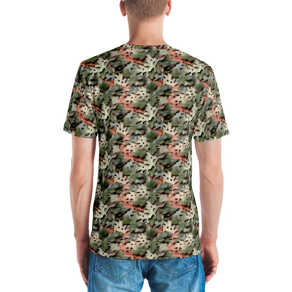 SYNTHETIC LEAVES CAMO PATTERN T-SHIRT product image (2)
