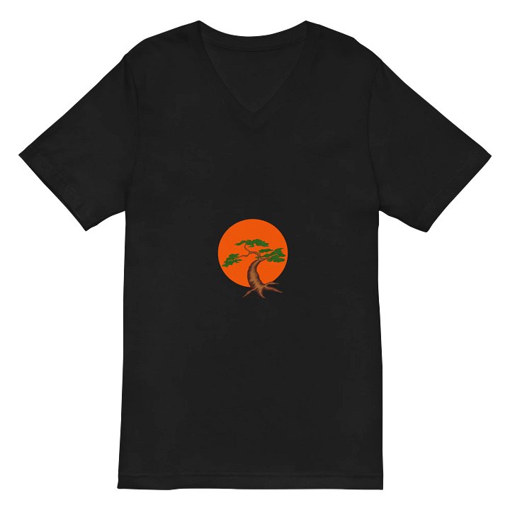 Bonsai Tree V-Neck Tee product image (2)
