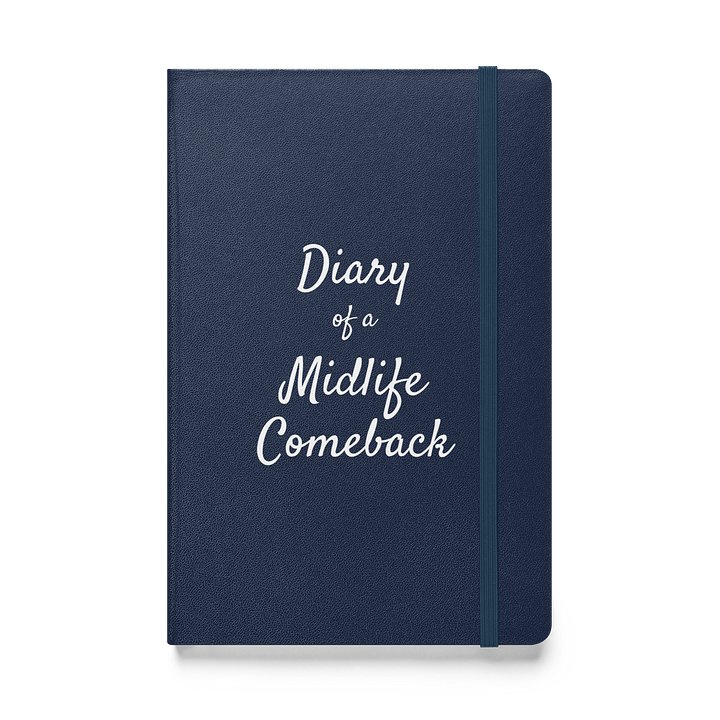 Diary of a Midlife Comeback Lined Blank Journal product image (1)
