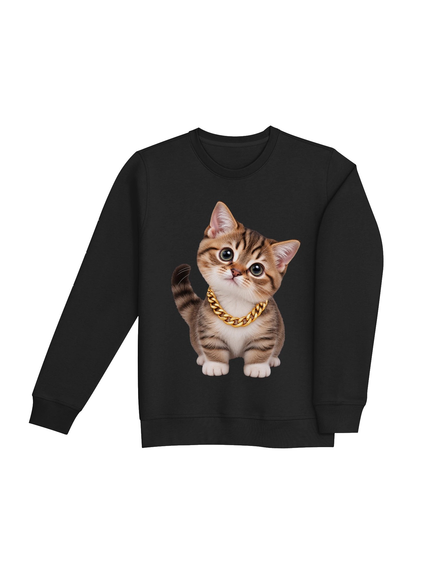 Hip Hop Munchkin Kitten – Organic Unisex Sweatshirt product image (18)