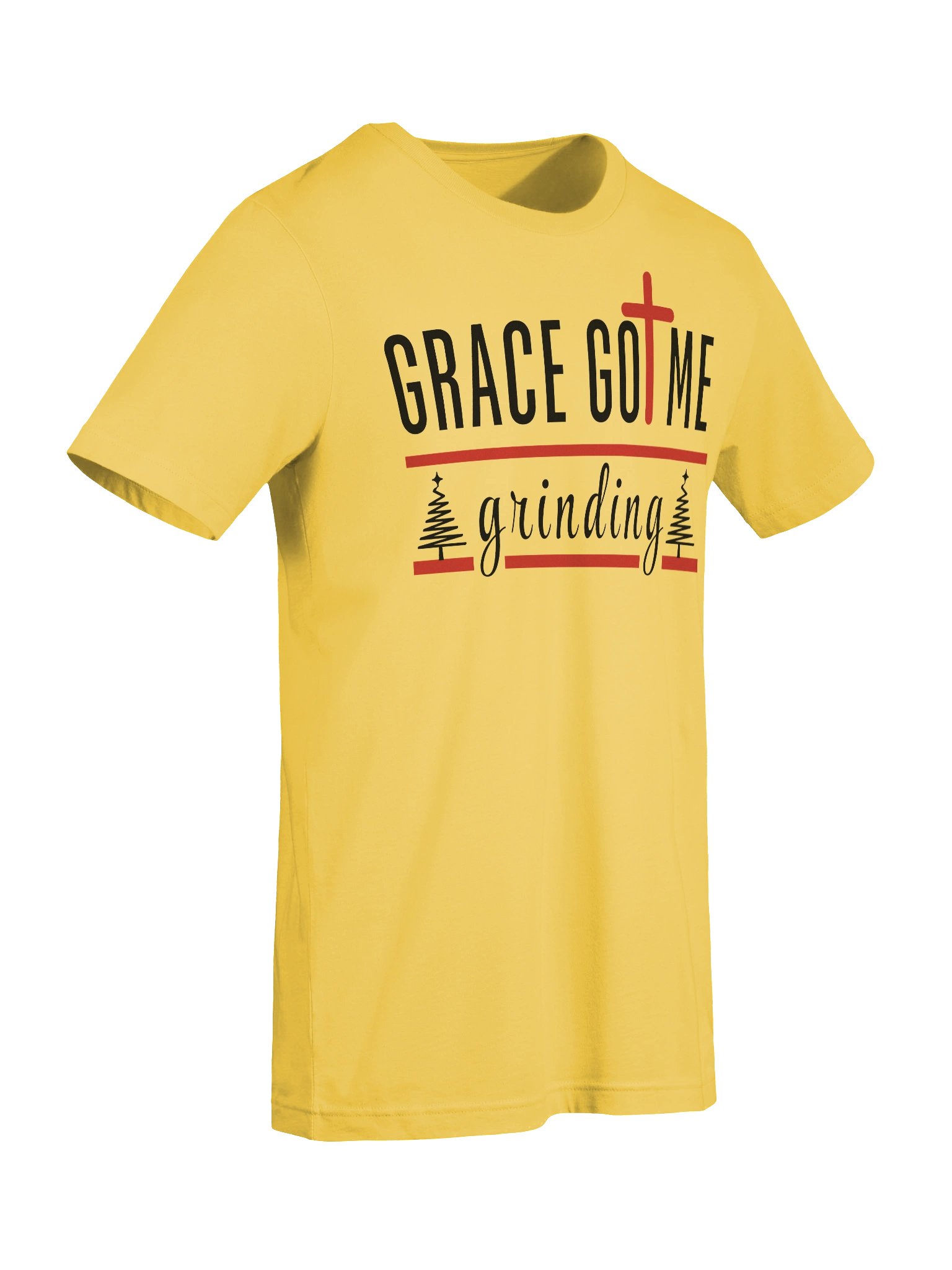 Grace Got Me Grinding Christian T-Shirt | Faith Hustle Tee for Women | Motivational Jesus Shirt product image (18)