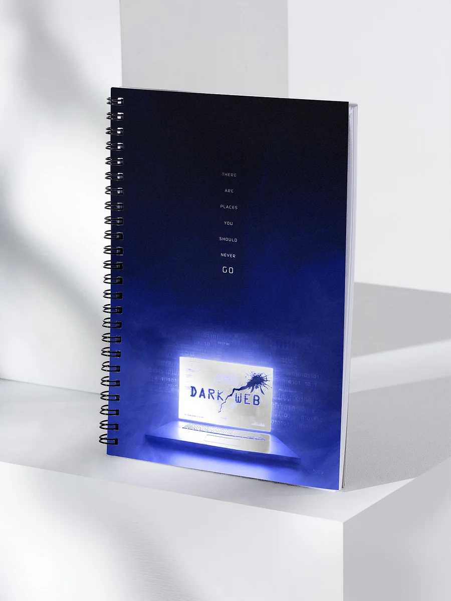 [DARK/WEB]: Spiral Notebook product image (4)