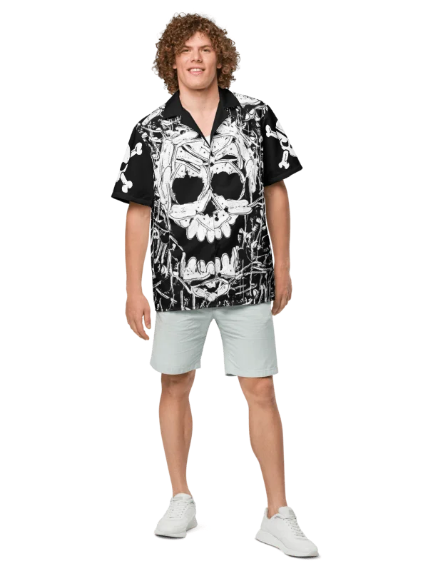 Skull Chaos | Hawaiian Shirt product image (2)