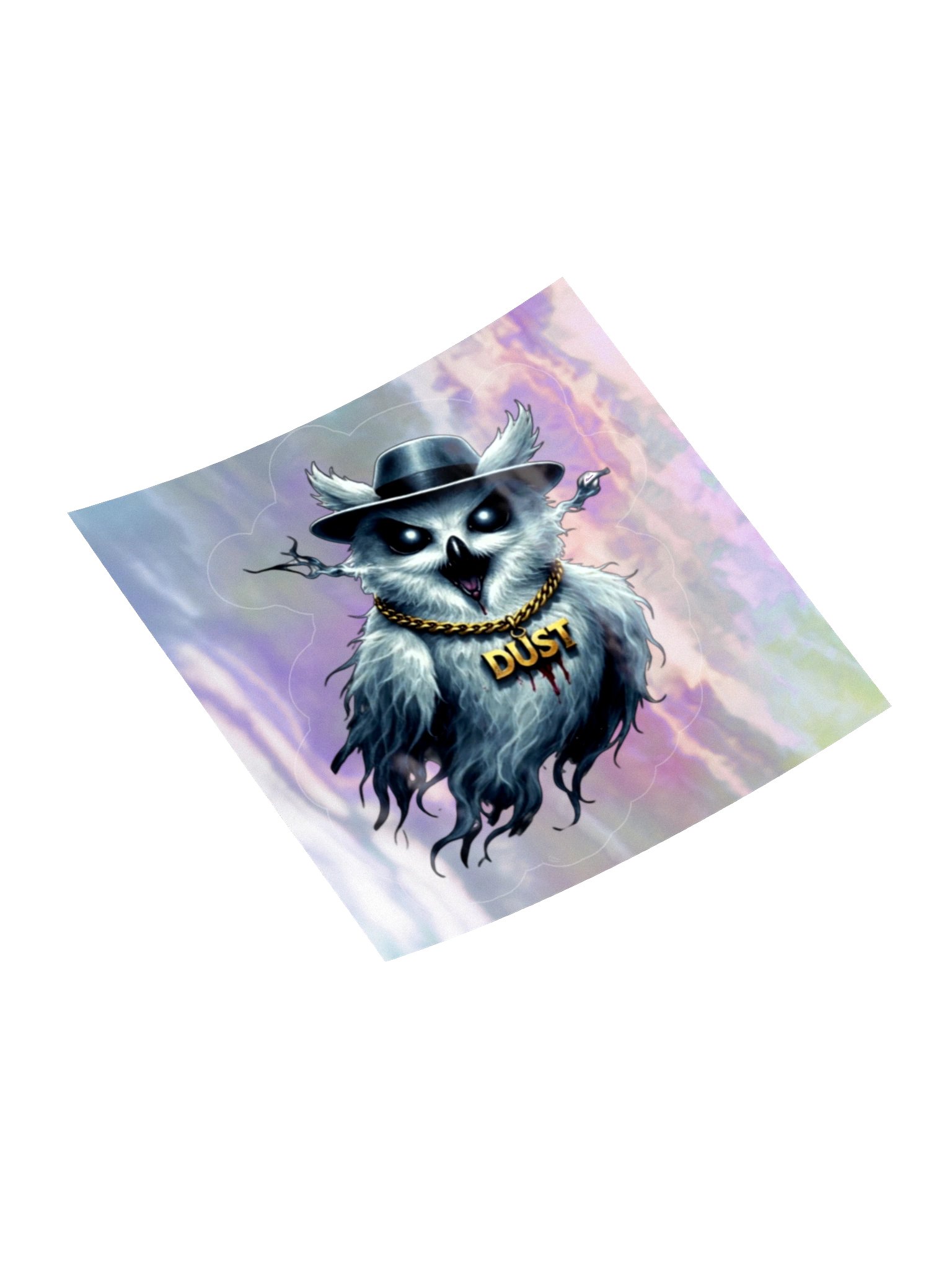 Phant-Owl Holographic 3" x 3" sticker product image (4)