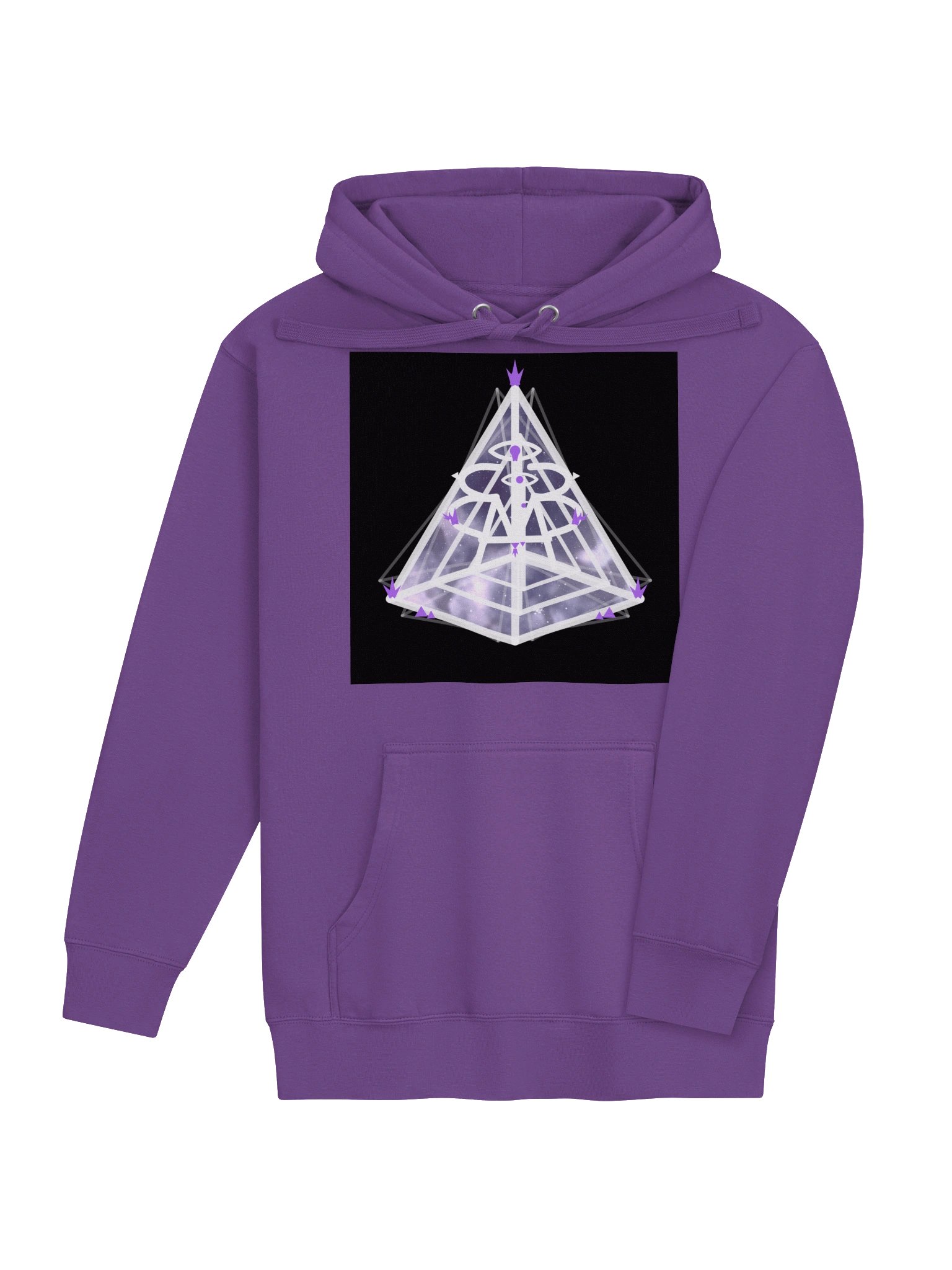 AMP-33 9D Galaxy Hoodie — Purple product image (4)