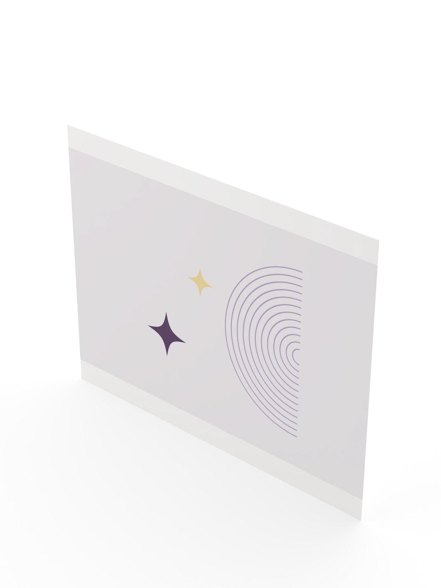Purple Night Sky Star Print | Lavender Bathroom Wall Art product image (10)