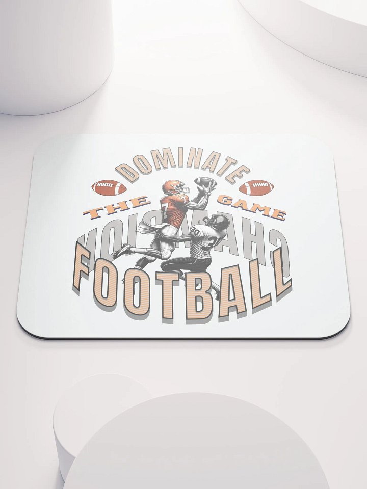 Dominate The Game Football Champion Mouse Pad product image (1)