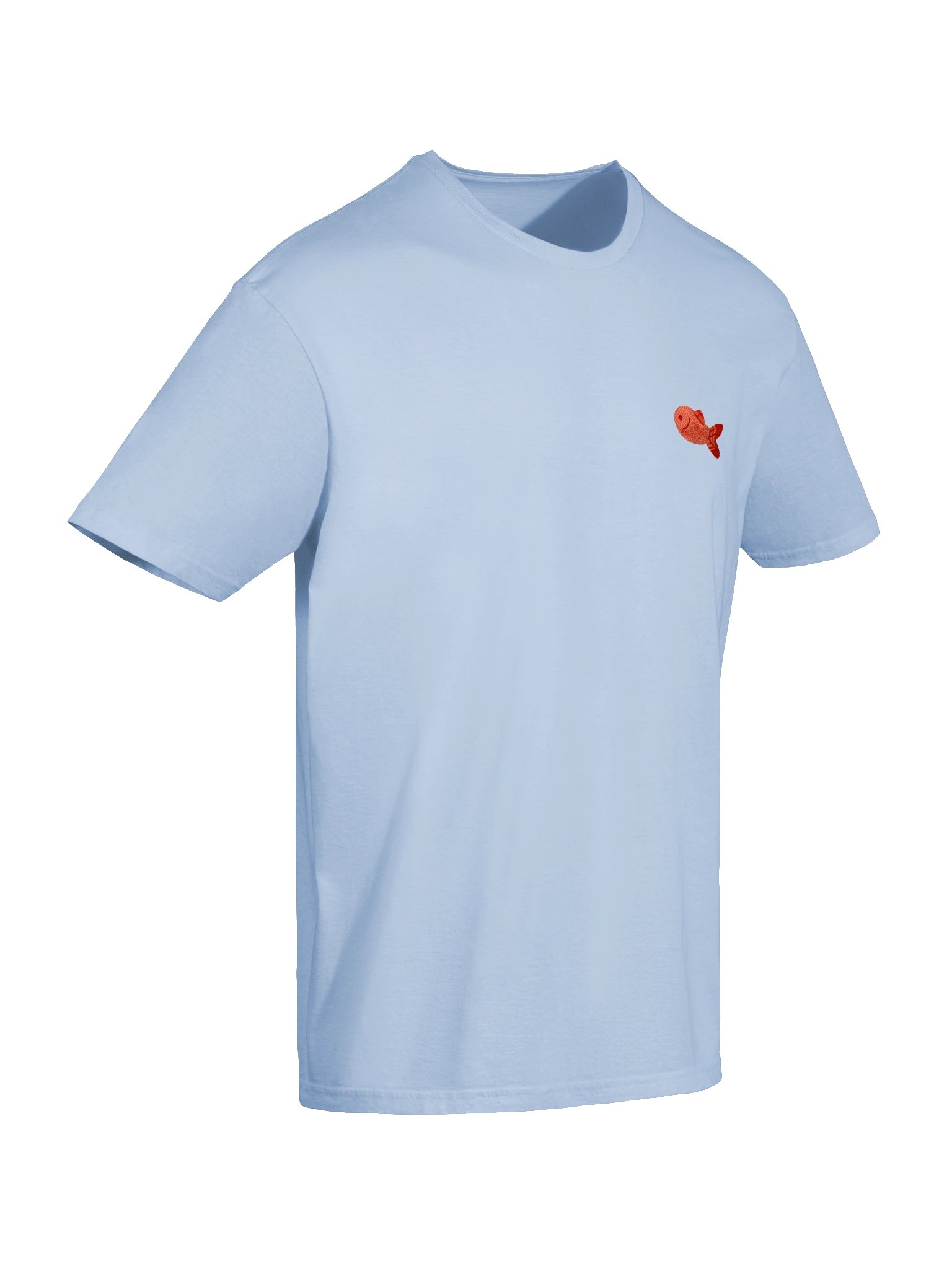 Front-Embroidered Fishy T-Shirt product image (3)