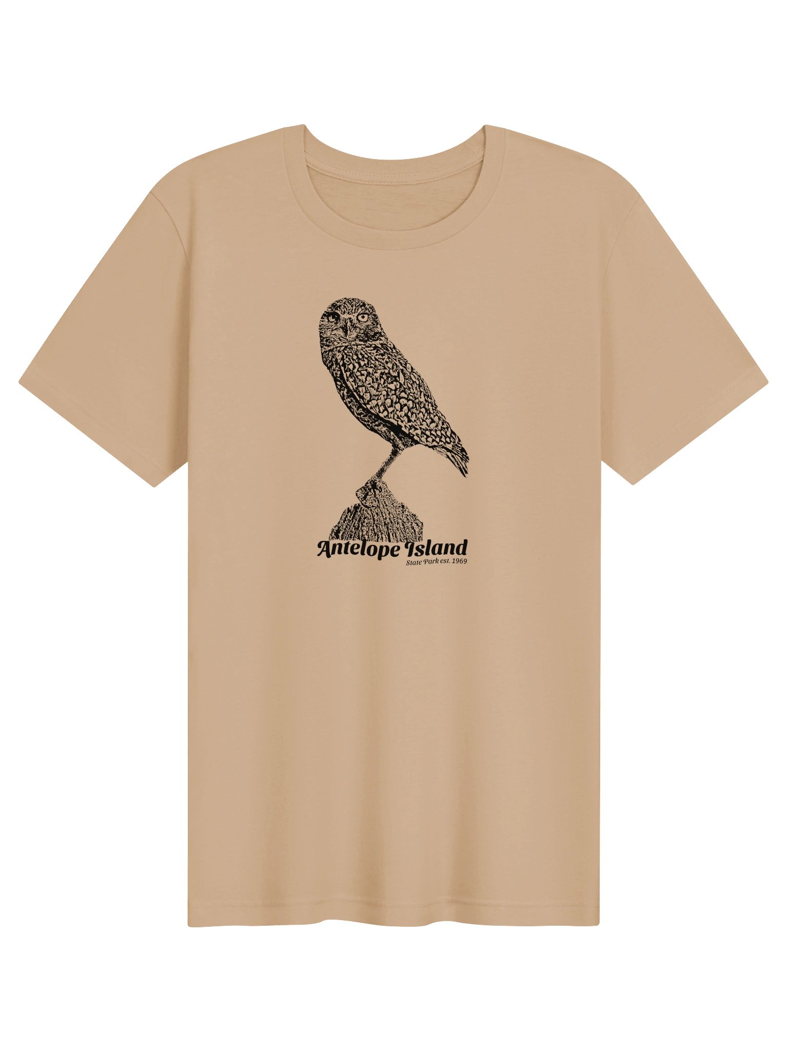 Antelope Island Burrowing Owl Unisex T-shirt product image (85)