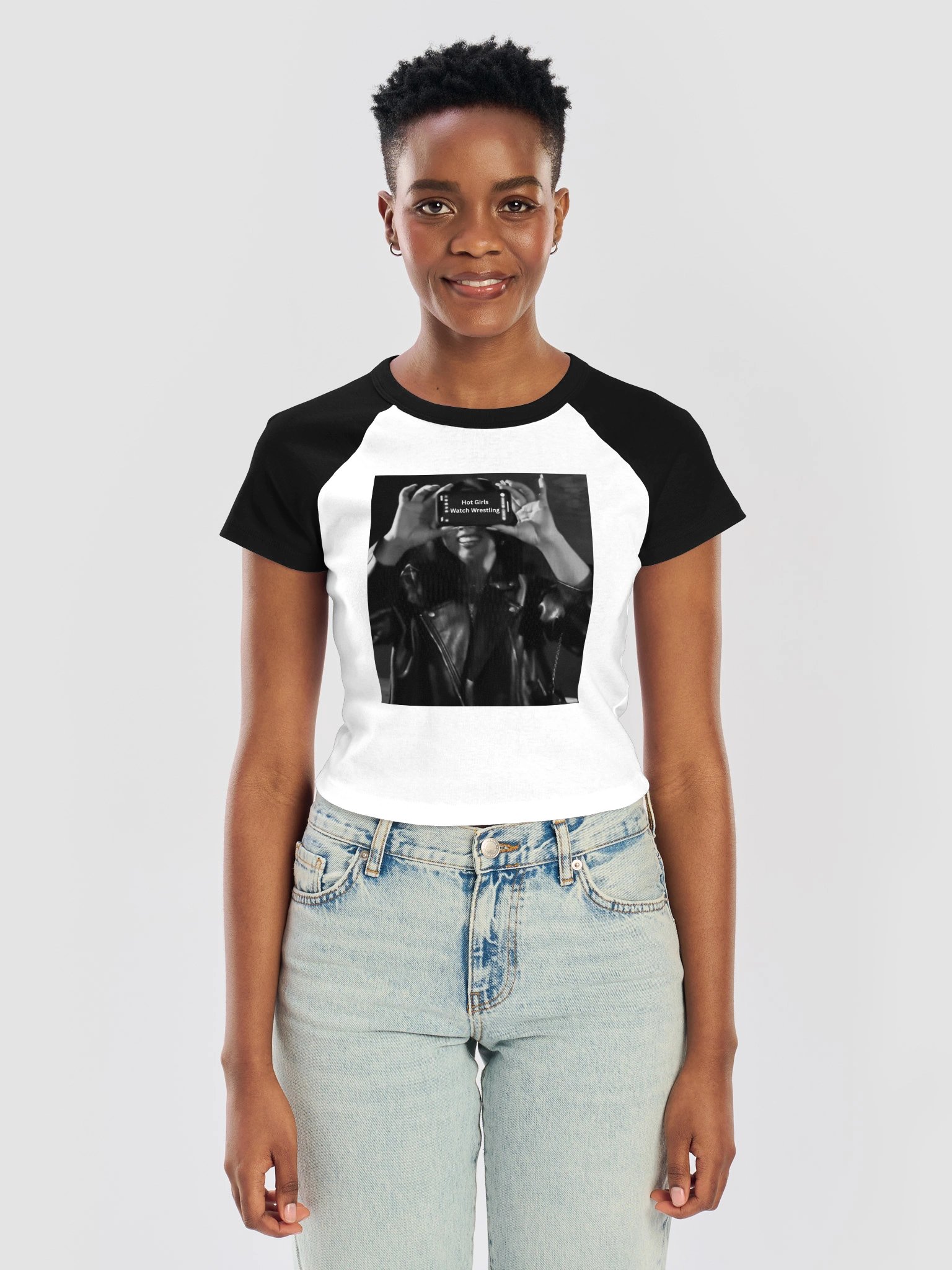 LIMITED EDITION: Who's Callin My Hot Girl Phone? Baby Tee product image (3)