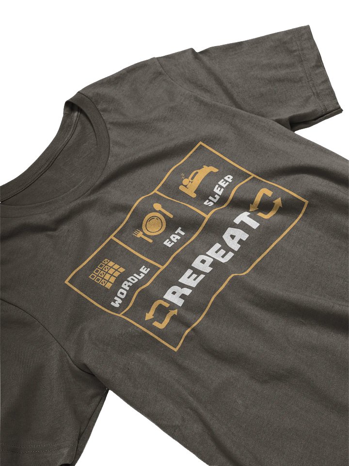 Wordle, Eat, Sleep, Repeat T-Shirt product image (2)
