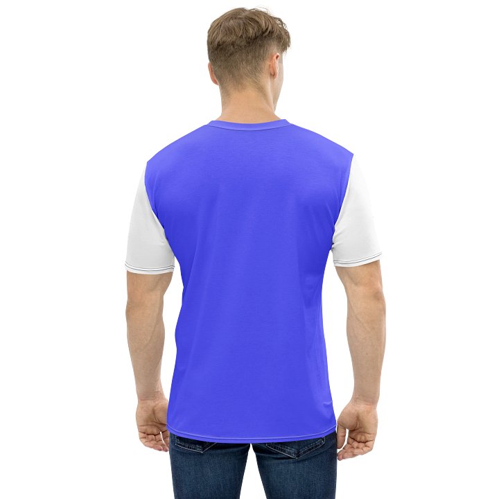 A Little Bit Bad - JAMMI All Over Short Sleeve (Blue/White) product image (2)