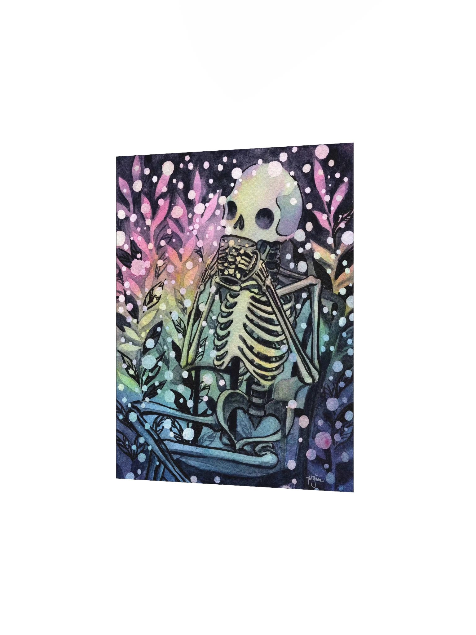 Skeleton Tea ∙ Art Print product image (3)