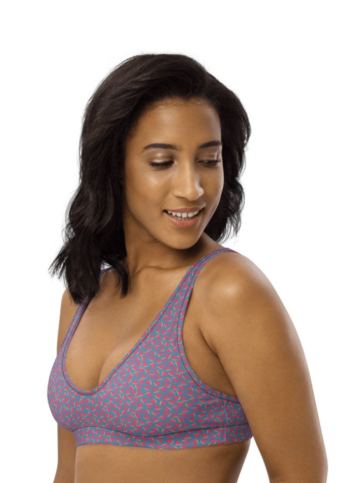 Small Watermelon Patterns Bikini Top product image (3)
