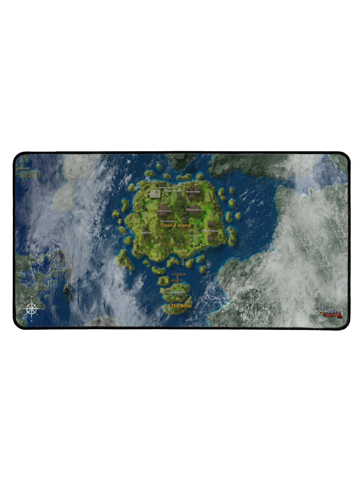 Detailed Tutorial Island Desk Mat product image (1)