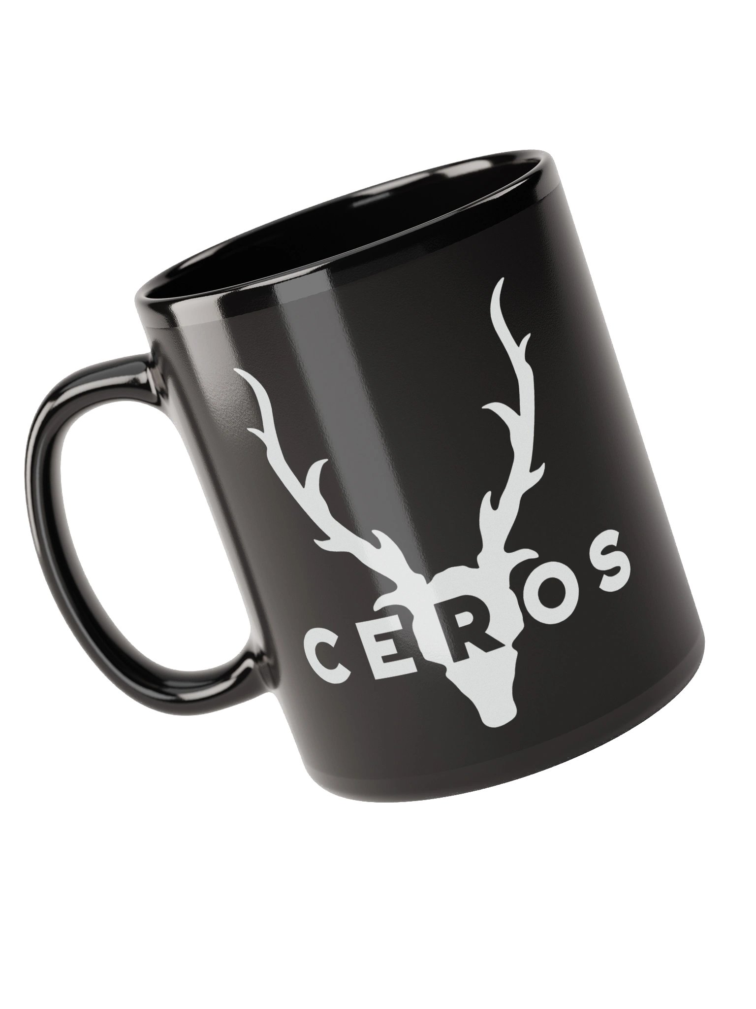 CEROS Black Glossy Mug product image (3)