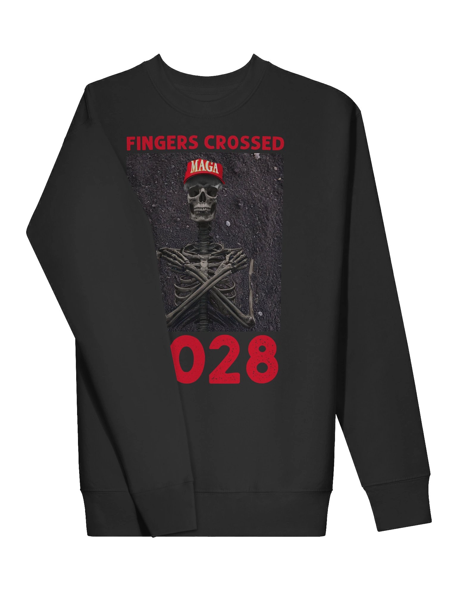 "FINGERS CROSSED 2028" Sweatshirt product image (3)