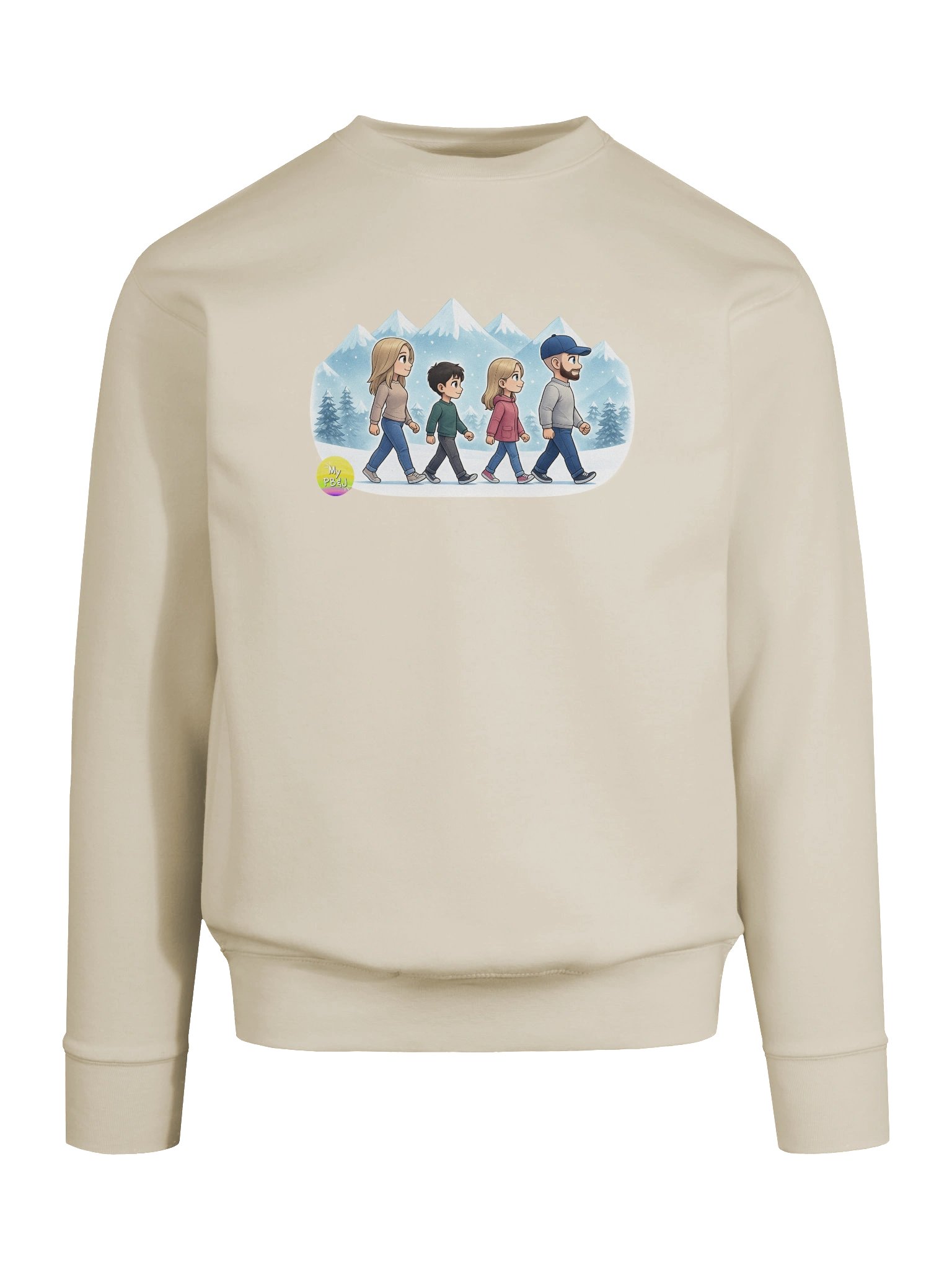 Snowy My PB & J Adult Sweatshirt product image (1)