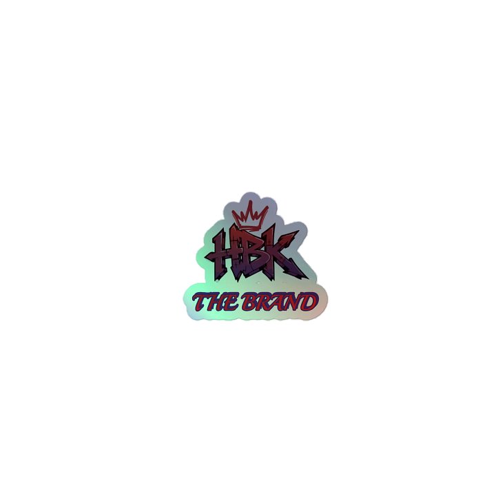 Royal HBK Crown Holographic Sticker Set product image (1)