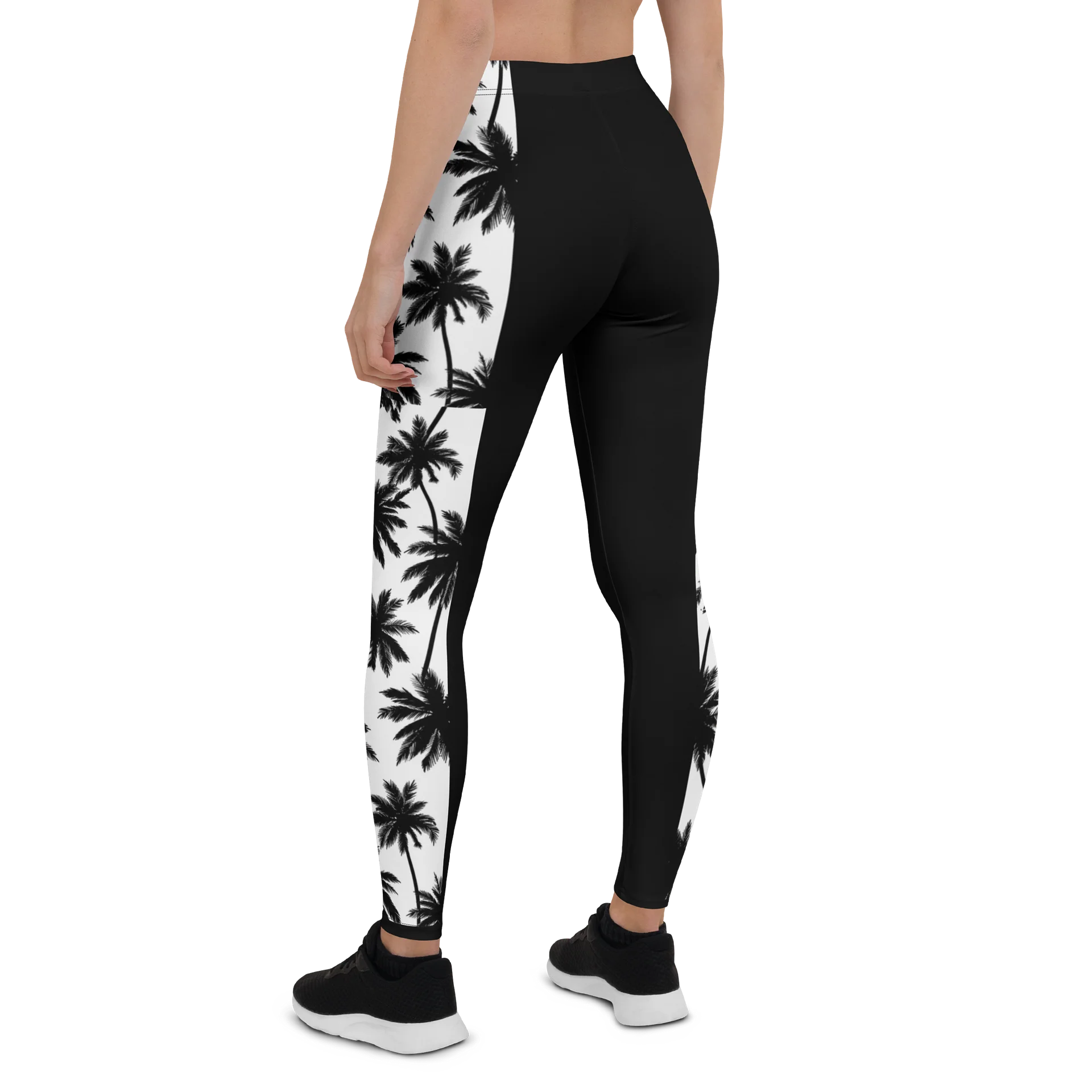 Palm Border All-Over Print Leggings product image (3)