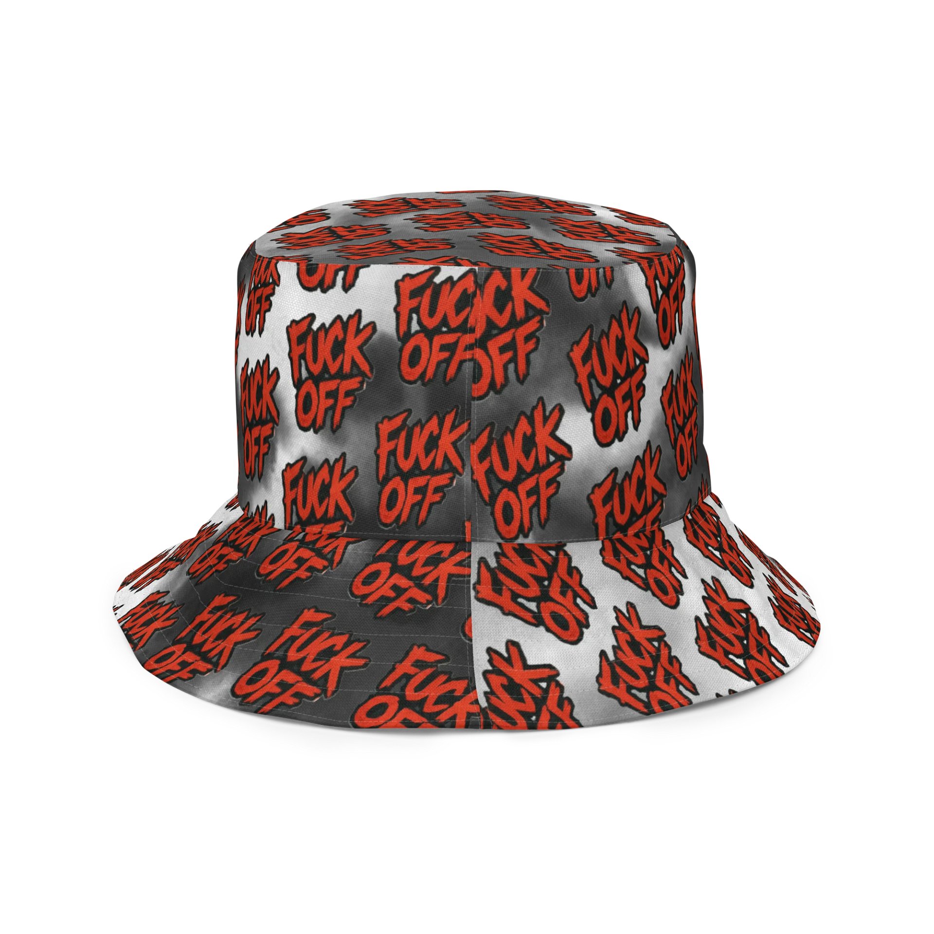 Smoke & Shadows FU Reversible Bucket Hat product image (6)