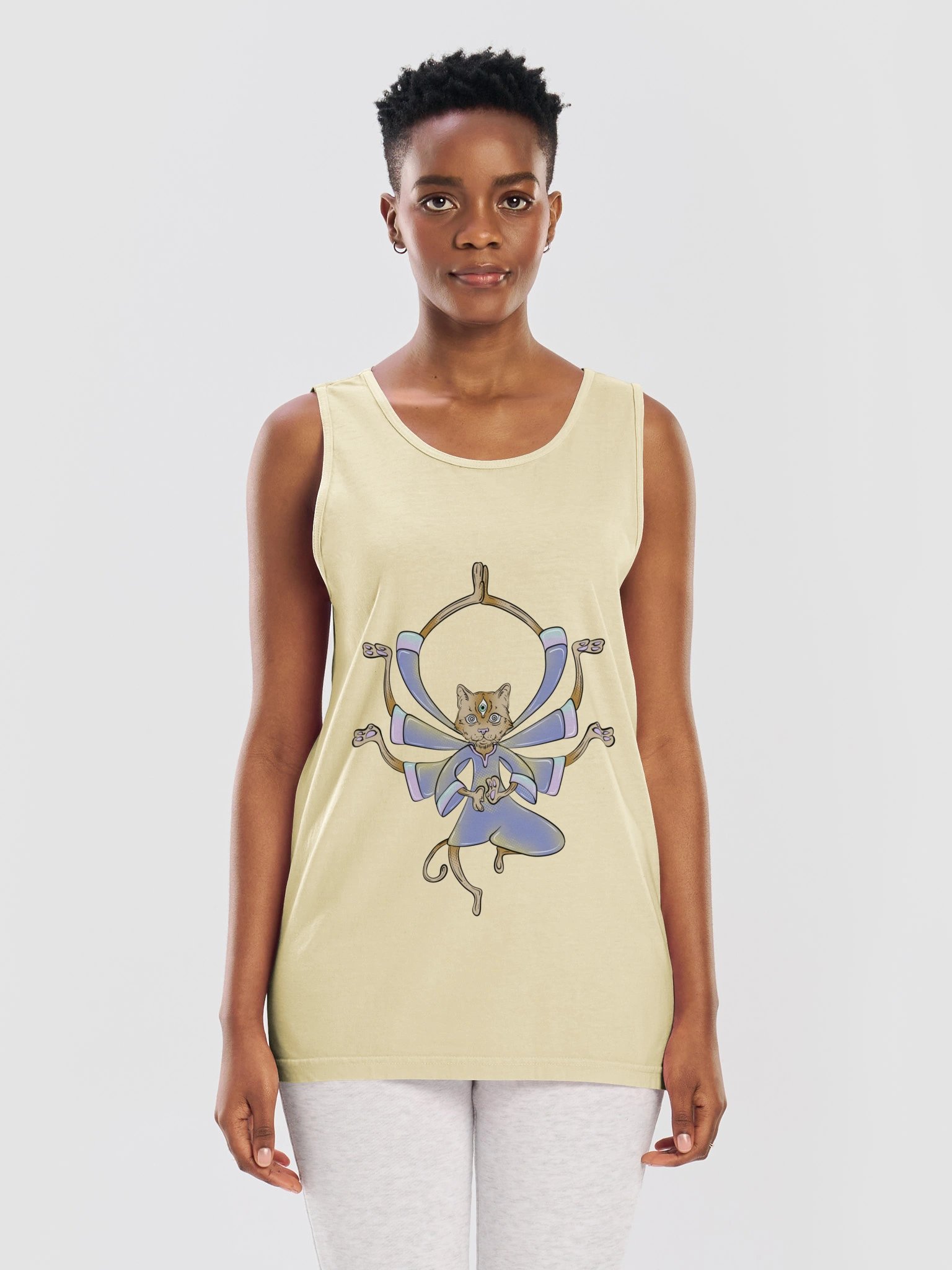 Meoooooooooow - Comfort Colors Unisex 9360 Tank Top product image (97)