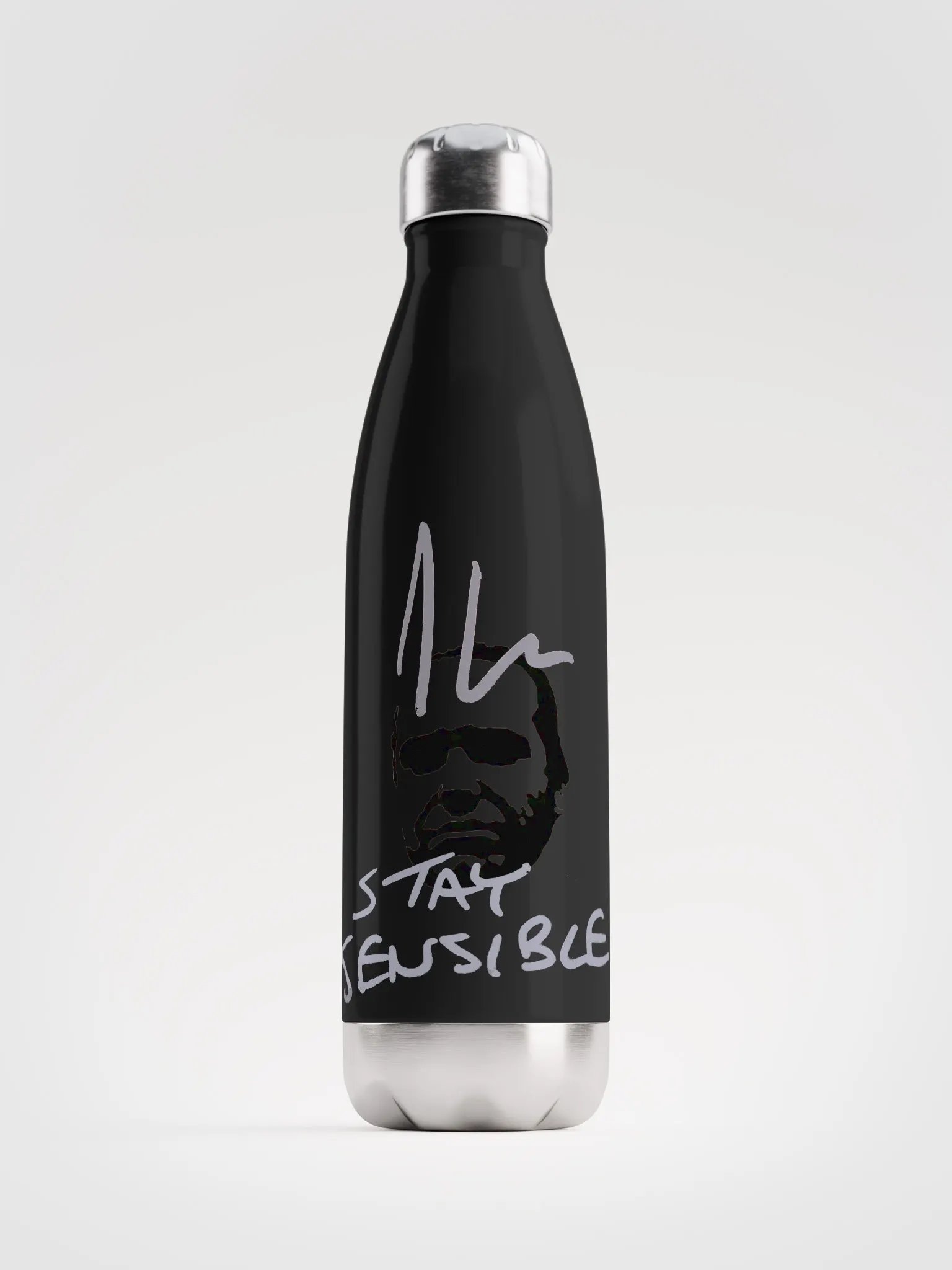 Jon Hare Stay Sensible Water Bottle product image (1)