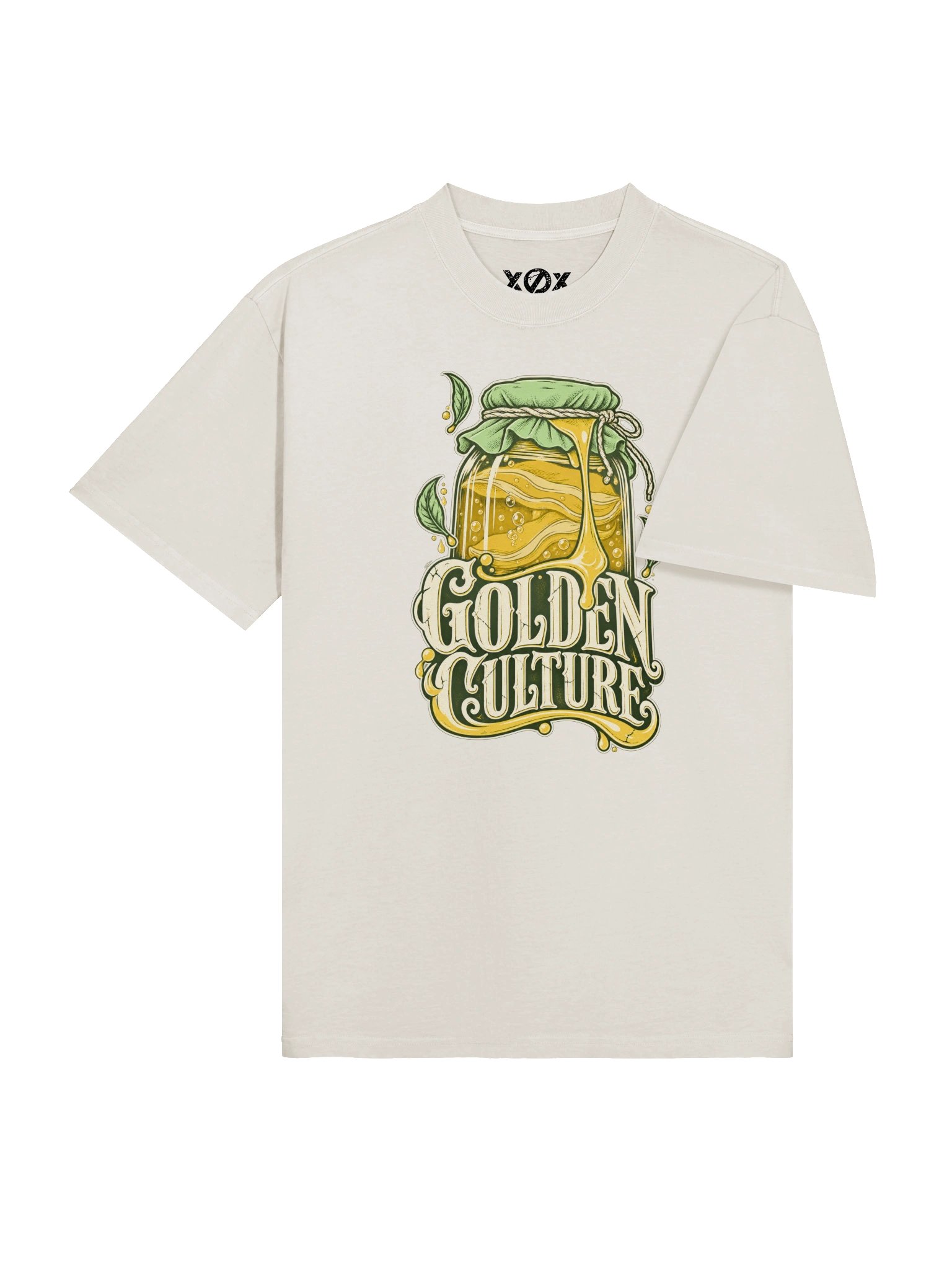 GOLDEN CULTURE — Unisex Oversized Kombucha Graphic T-Shirt product image (4)