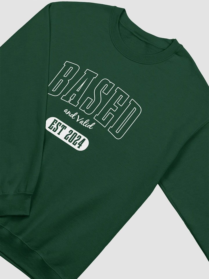 Based and Valid Sweater - Forrest Green product image (2)
