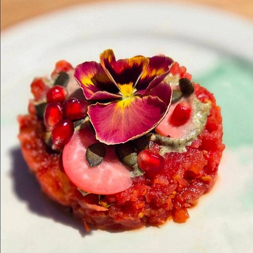 🍅 A vibrant, plant-based appetizer: Spicy Tomato Tartare (Vegan, Gluten-free optional)

📉 THE FOODPRINT
■ ■ □ □ □ Low
Calcula...