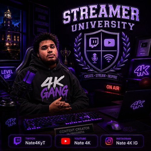 Streamer University, let’s do it #streameruniversity2026 #kaicenat @streameruniversity