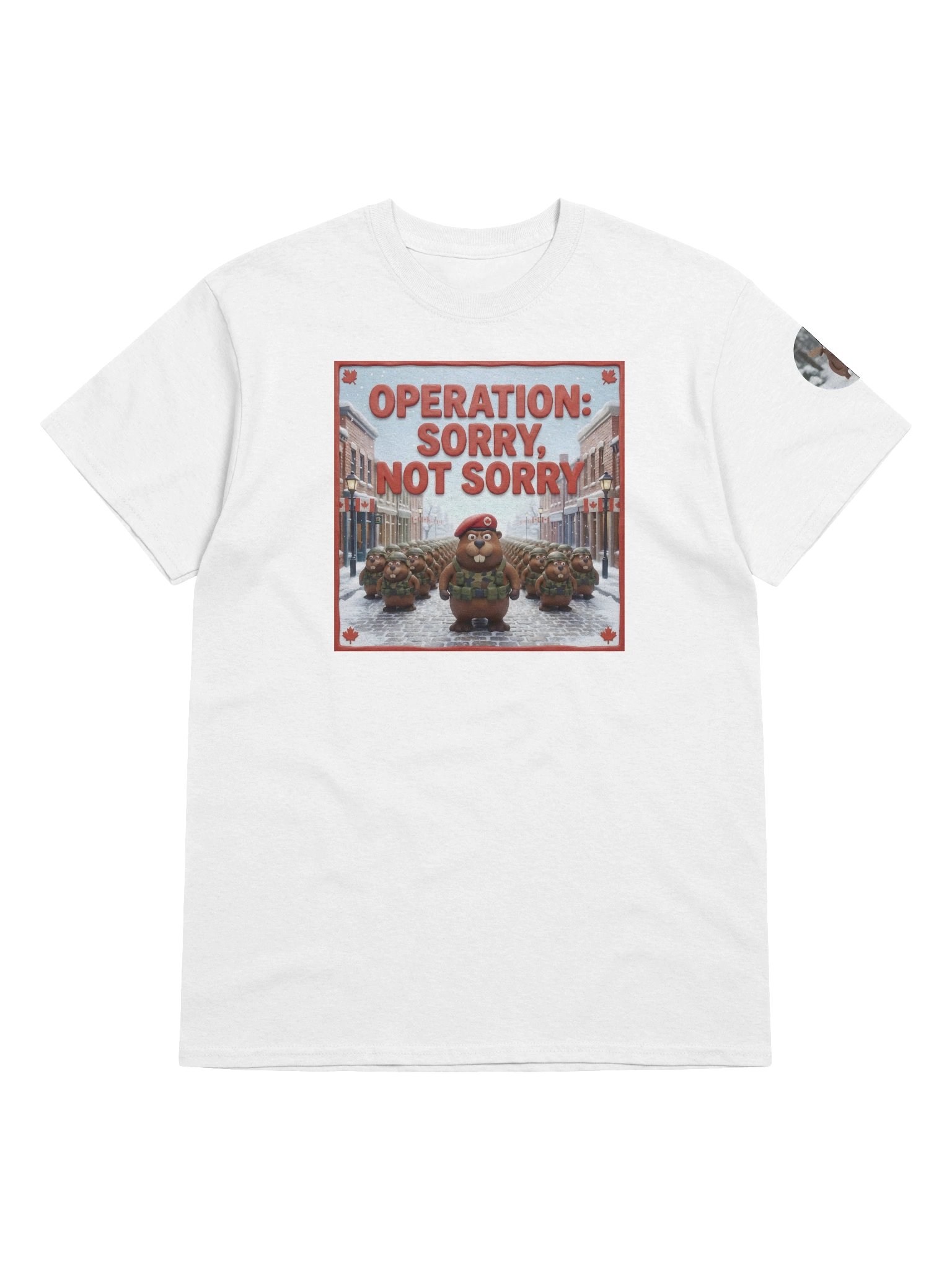 Operation: Sorry | Command Center Heavyweight Tee (White) product image (5)