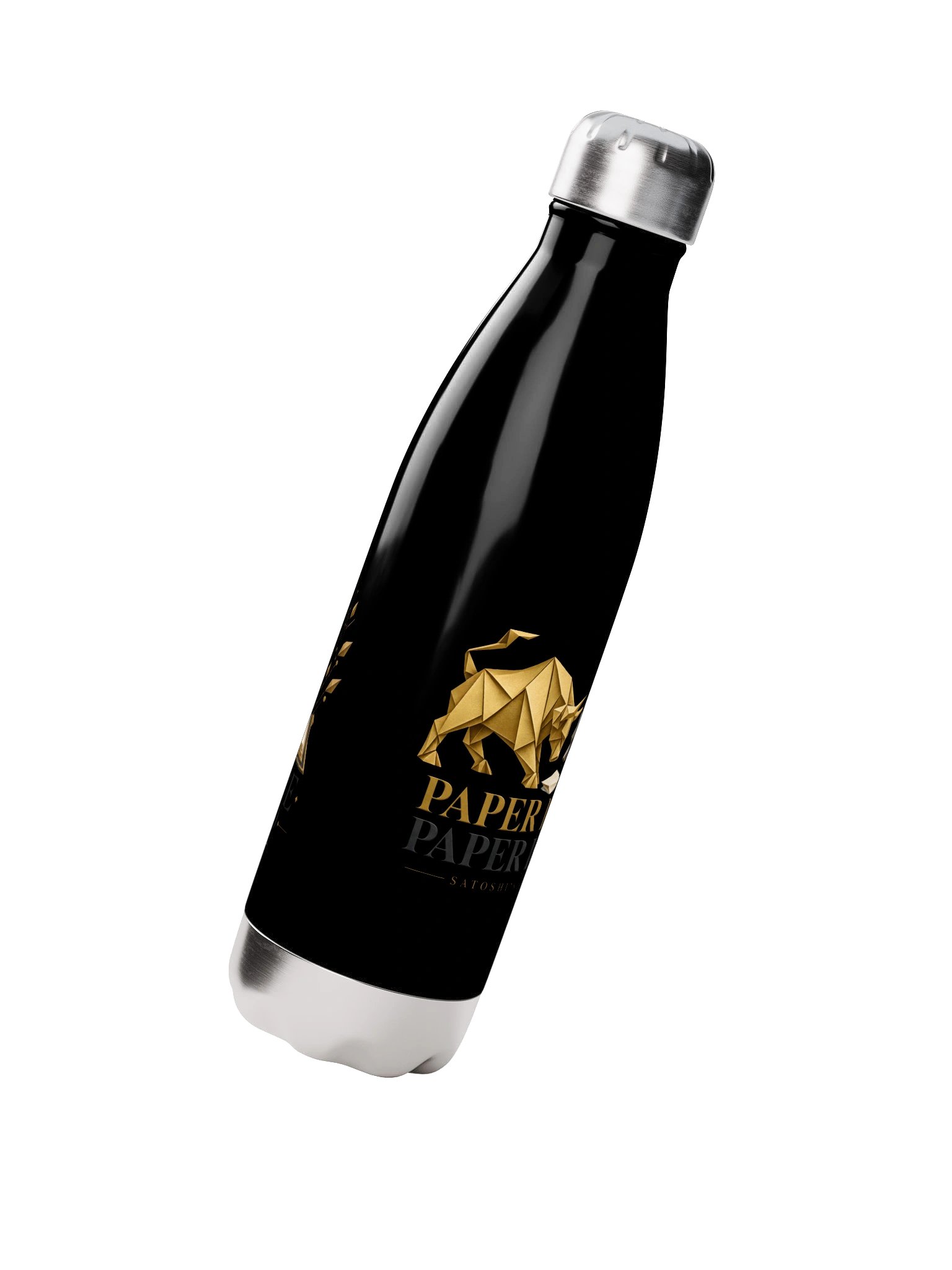 Evidence Over Ego / Paper Bulls. Paper Bears. — Steel Bottle product image (2)