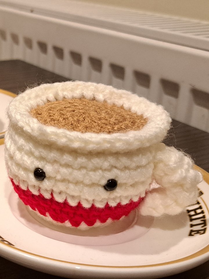 鉤針編織 PDF 圖解 — 港式奶茶公仔 / 匙扣 Crochet Pattern in PDF - Hong Kong Styled Milk Tea Plushie/Keychain product image (1)