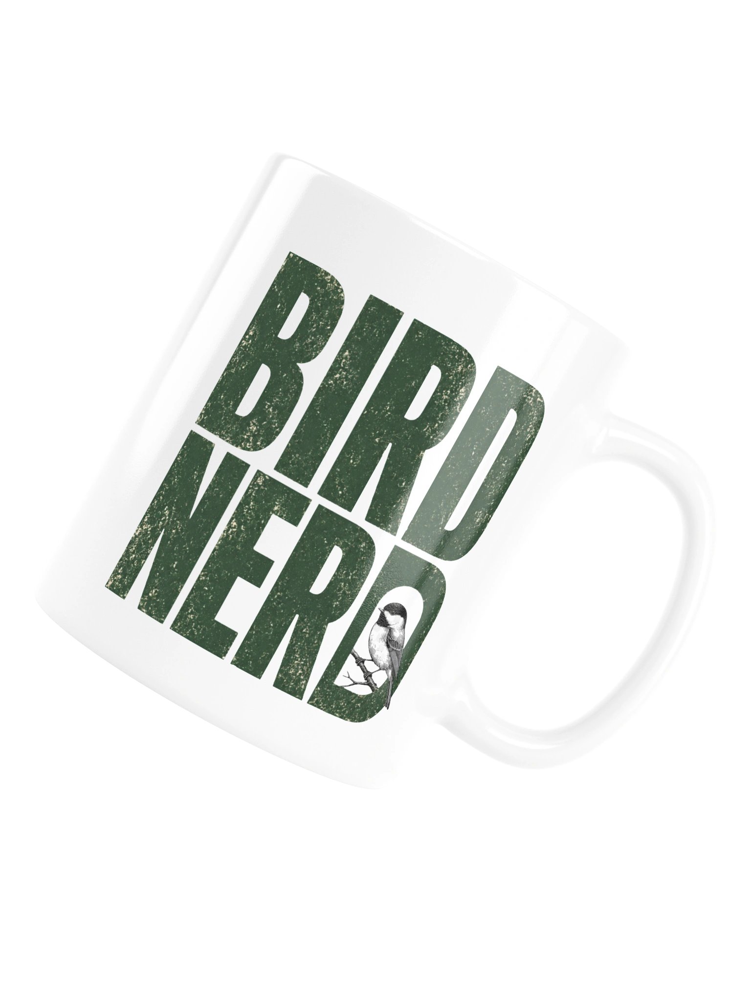 Funny Bird Nerd Mug – Cute Chickadee Coffee Cup product image (3)