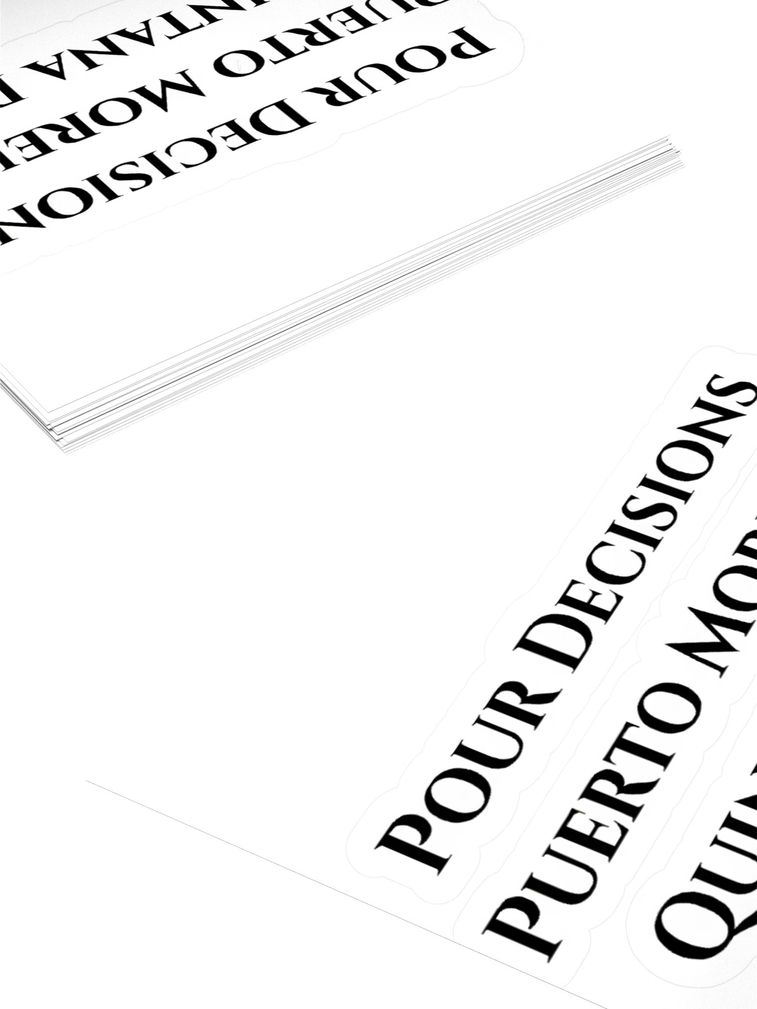 Pour Decisions Puerto Morelos, Quintana Roo Sticker product image (4)