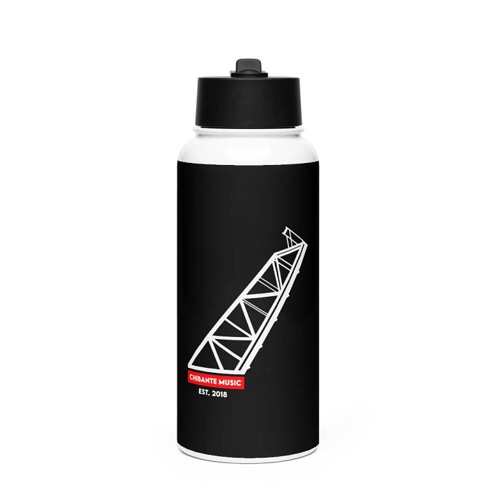 Chibante Music | Crook Point Bascule Bridge | Stainless Steel Water Bottle product image (1)