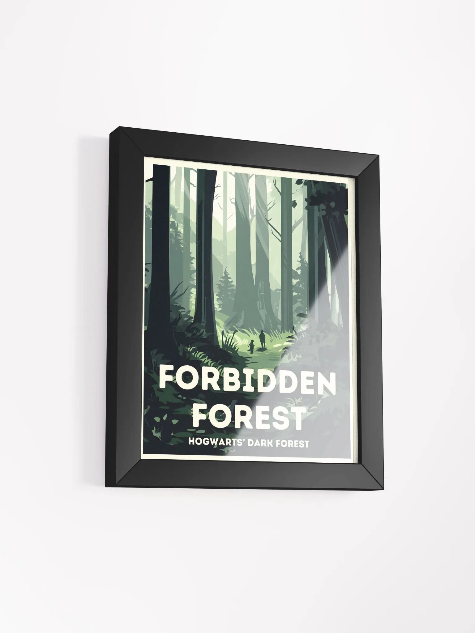 Magical Forest Vintage Travel Poster product image (2)
