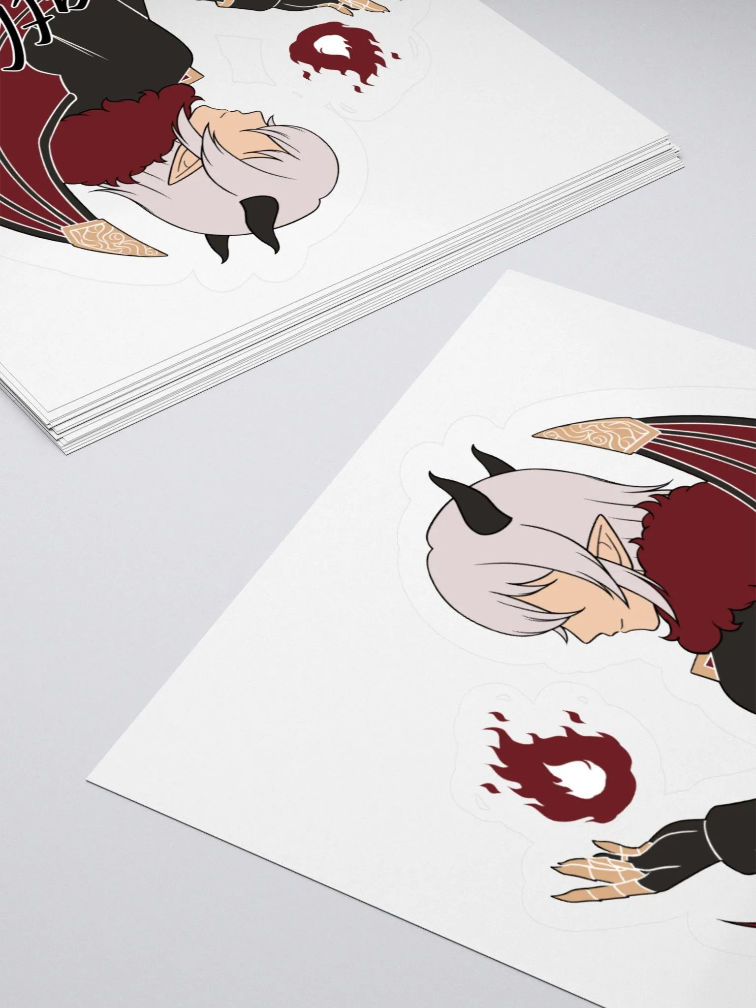 The Demon Hunter (Logo Sticker) product image (4)