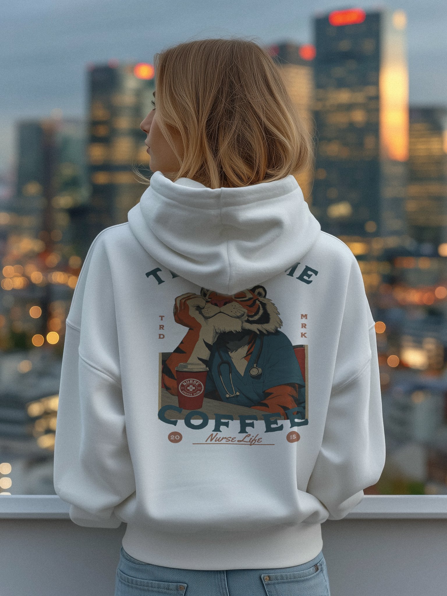 TIGERTIME Zip Up Hoodie product image (3)