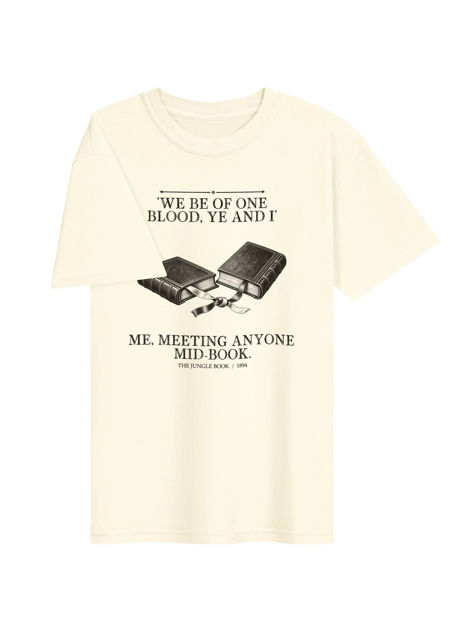 We Be One Blood Ye Me Meeting -- The Jungle Book Tee (Light) product image (9)