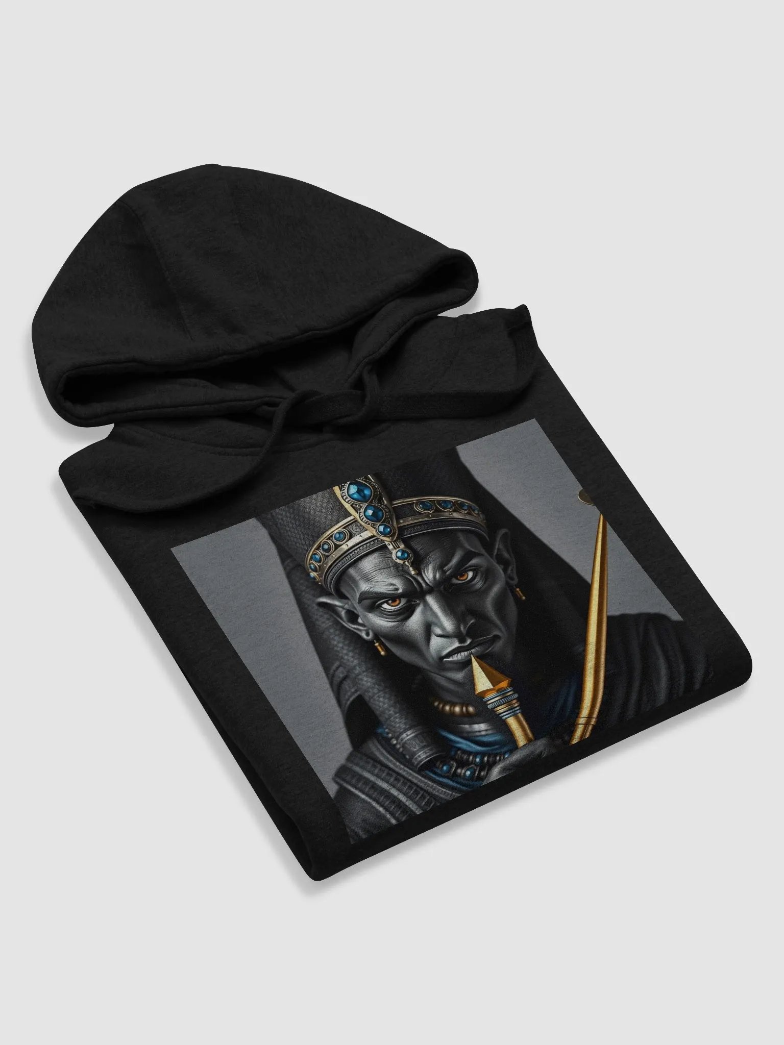 Heru: The Avenging Eye of the Sun Hoodie - Graphic Hoodie - Mythological Hoodie product image (5)