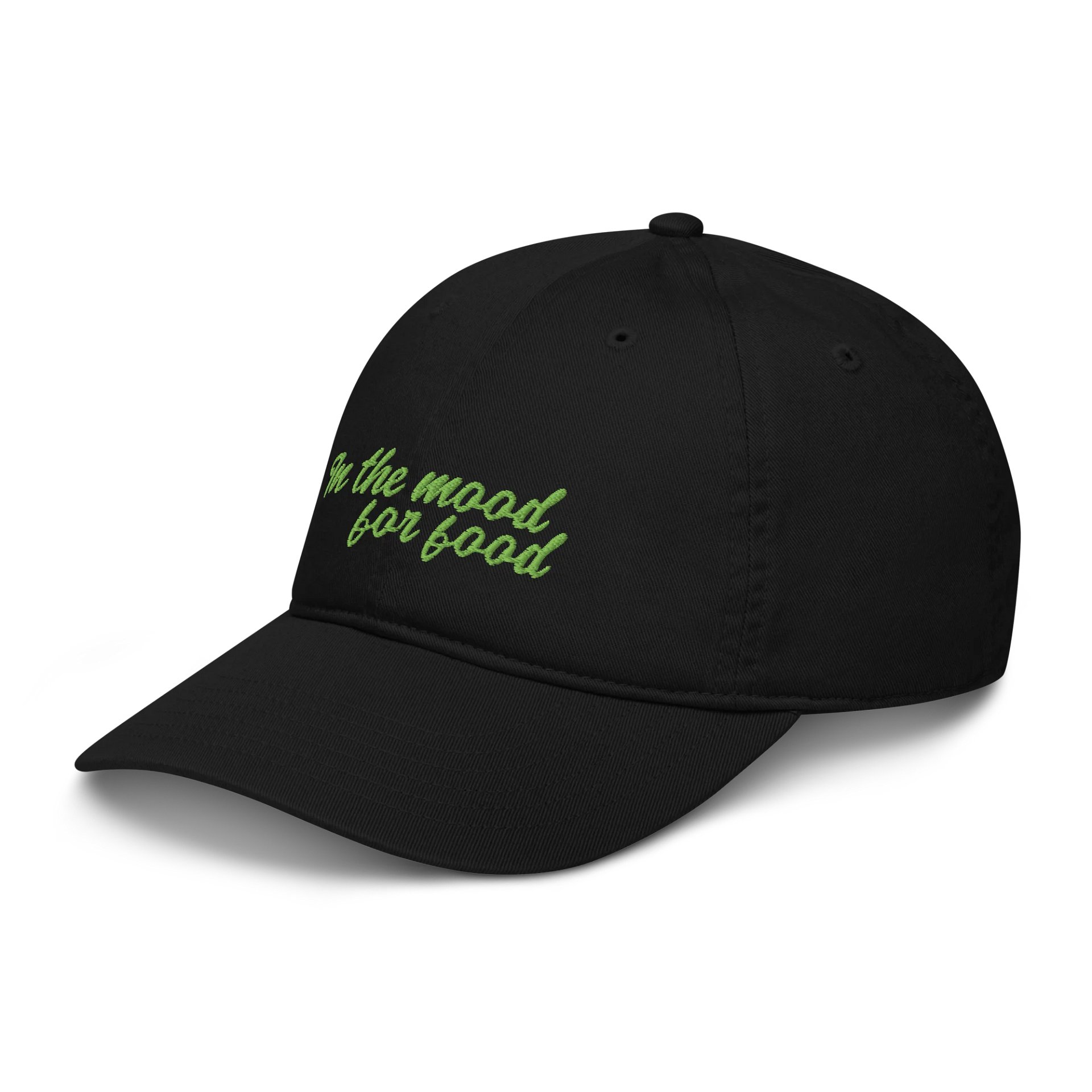In The Mood For Food | Organic Dad Hat – Olive product image (4)