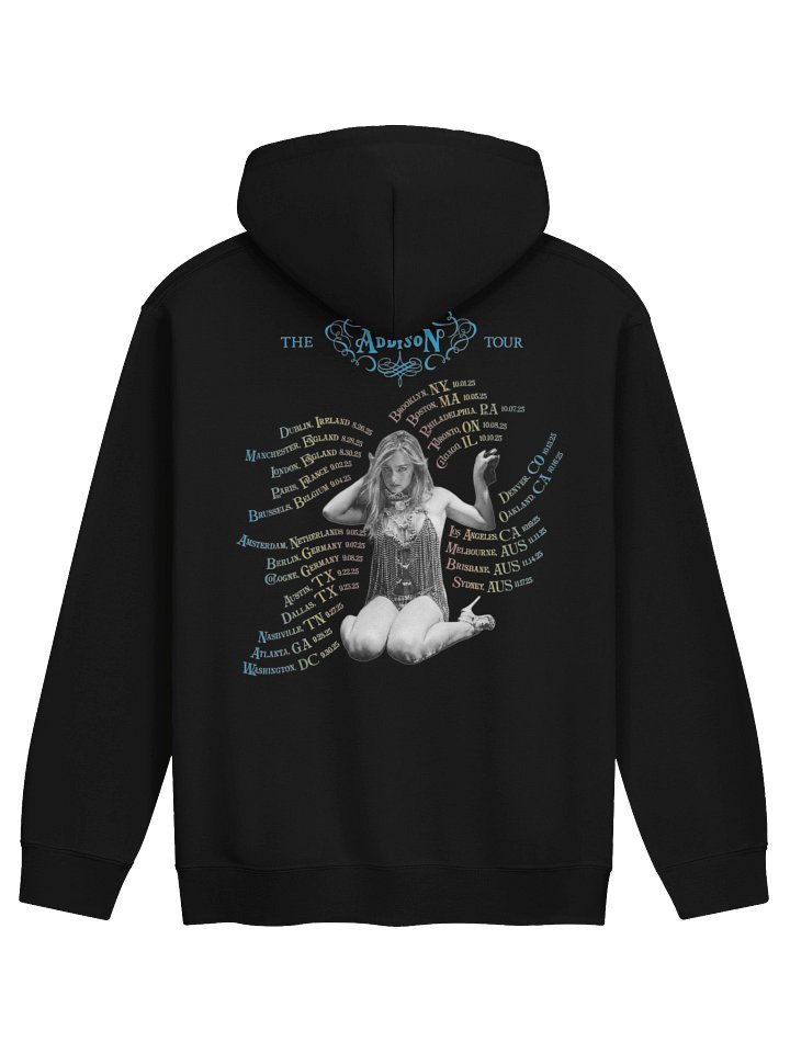 The Addison Tour 2026 Merch Hoodie product image (2)