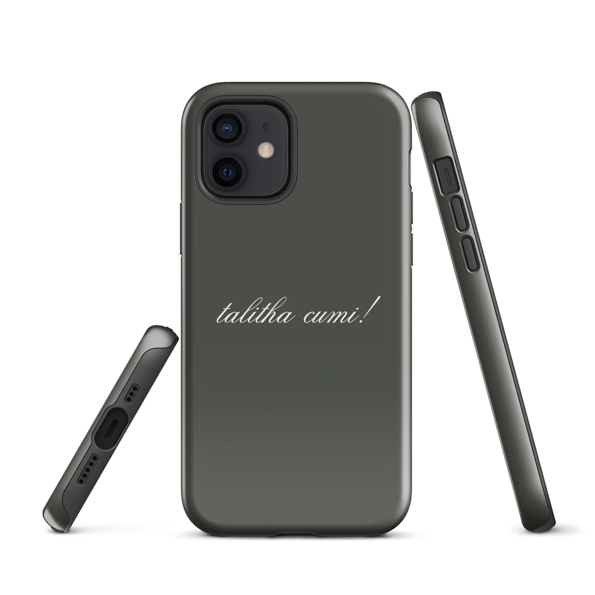 Talitha Cumi Tough Phone Case - Olive Green product image (1)